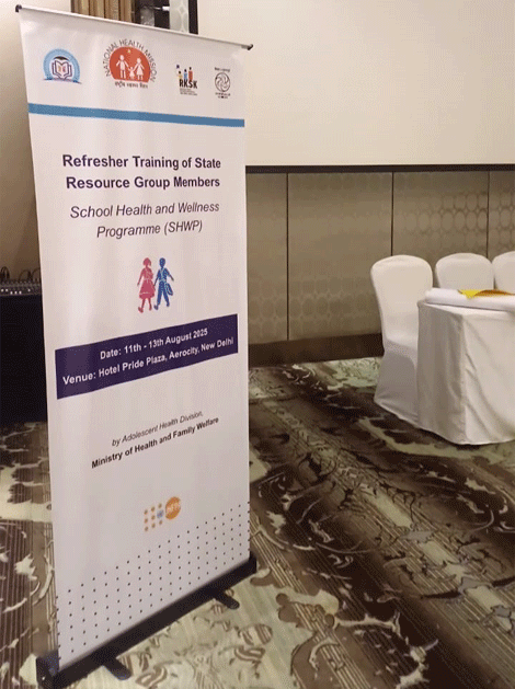 Expressions India: Refresher Training of State Resoyrce Group Members: School Health and Wellness Programme - Click to Enlarge