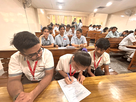 Expressions India: MANASVITA: The Inter-School Wellness Quiz 2025 (National Capital Region of Delhi): Vidya Devi Jindal School, Hisar, Haryana - Click to Enlarge