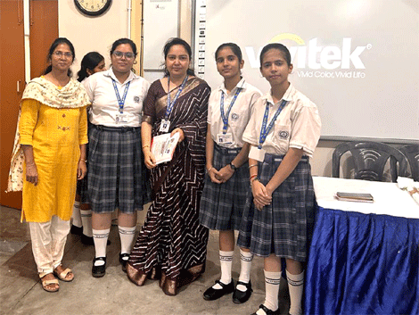 Expressions India: MANASVITA: The Inter-School Wellness Quiz 2025 (National Capital Region of Delhi): Vidya Devi Jindal School, Hisar, Haryana - Click to Enlarge