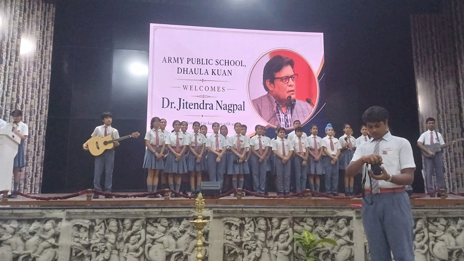 Expressions India: The Adolescent Peer Educators Workshop and Investiture Ceremony at Army Public School, Dhaula Kuan, New Delhi - Click to Enlarge