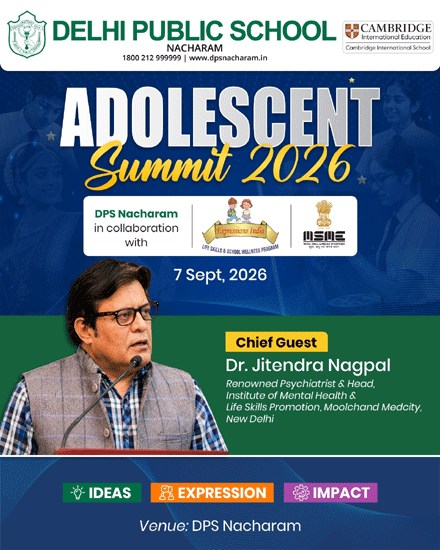 Expressions India: Adolescent Summit 2026 at DPS Nacharam, Hyderabad - Click to Enlarge