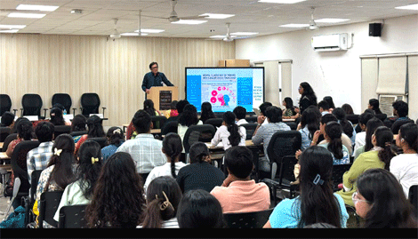 Expressions India: Annual Academic Day of the B.A. Programme Association at Kamala Nehru College: From Scroll to Soul � The Impact of Social Media on Mental Health - Click to Enlarge