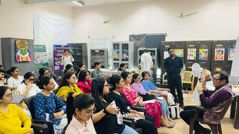 Expressions India: Intensive Workshop on Childrens Apperception Test (CAT) held on 25th April 2026 at Library, Inst of Mental Health and Life Skills Promotion, New Delhi - Click to Enlarge
