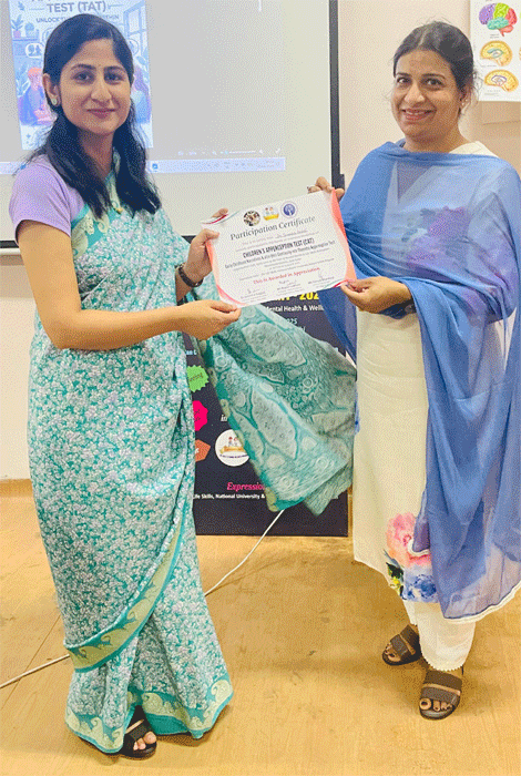Expressions India: Intensive Workshop on Childrens Apperception Test (CAT) held on 25th April 2026 at Library, Inst of Mental Health and Life Skills Promotion, New Delhi - Click to Enlarge