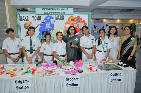 Expressions India: World Mental Health Day Celebration at DPS Faridabad - Click to Enlarge