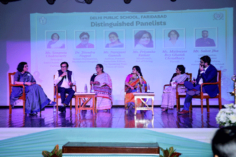 Expressions India: World Mental Health Day Celebration at DPS Faridabad - Click to Enlarge