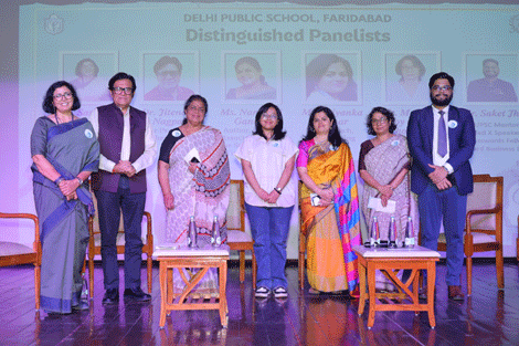 Expressions India: World Mental Health Day Celebration at DPS Faridabad - Click to Enlarge