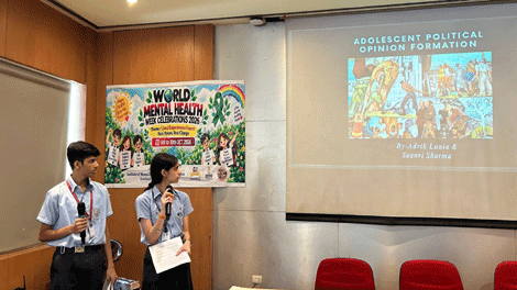 Expressions India: Master Class on Elocution on Vision for Mental Health Promotion in Schools (as a part of the World Mental Health Week Celebrations 2026) - Click to Enlarge