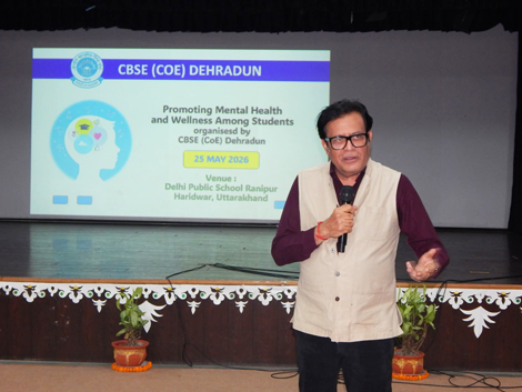 Expressions India: Promoting Mental Health and Wellness among students organized by CBSE (CoE) Dehradun - Click to Enlarge