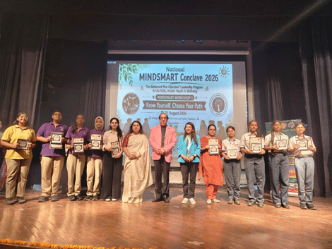 Expressions India: Final Workshop and Valedictory Ceremony of the National Mindsmart Conclave 2026 at National Bal Bhavan, New Delhi - Click to Enlarge