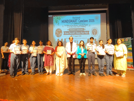 Expressions India: Final Workshop and Valedictory Ceremony of the National Mindsmart Conclave 2026 at National Bal Bhavan, New Delhi - Click to Enlarge