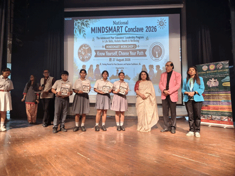 Expressions India: Final Workshop and Valedictory Ceremony of the National Mindsmart Conclave 2026 at National Bal Bhavan, New Delhi - Click to Enlarge