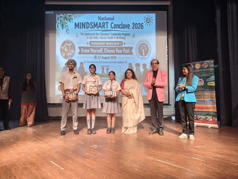 Expressions India: Final Workshop and Valedictory Ceremony of the National Mindsmart Conclave 2026 at National Bal Bhavan, New Delhi - Click to Enlarge