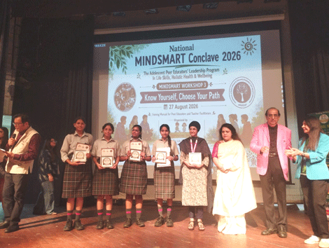 Expressions India: Final Workshop and Valedictory Ceremony of the National Mindsmart Conclave 2026 at National Bal Bhavan, New Delhi - Click to Enlarge