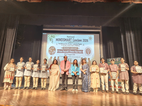 Expressions India: Final Workshop and Valedictory Ceremony of the National Mindsmart Conclave 2026 at National Bal Bhavan, New Delhi - Click to Enlarge