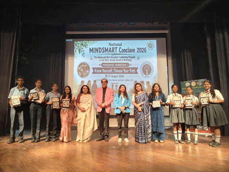 Expressions India: Final Workshop and Valedictory Ceremony of the National Mindsmart Conclave 2026 at National Bal Bhavan, New Delhi - Click to Enlarge