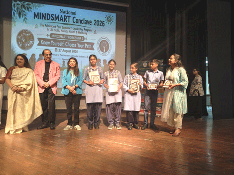 Expressions India: Final Workshop and Valedictory Ceremony of the National Mindsmart Conclave 2026 at National Bal Bhavan, New Delhi - Click to Enlarge