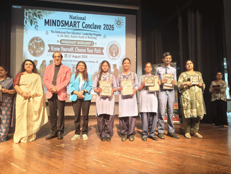Expressions India: Final Workshop and Valedictory Ceremony of the National Mindsmart Conclave 2026 at National Bal Bhavan, New Delhi - Click to Enlarge