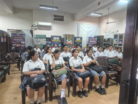 Expressions India: Psychology and Neurosciences Internship Programme attended by students of Army Public School, Delhi Cantt. at Institute of Mental Health and Life skills, Moolchand Medcity, Delhi - Click to Enlarge