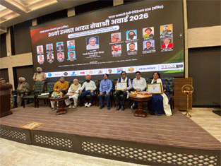 Expressions India: 26th Unnat Bharat Sewashree Awards 2026, Speaker Hall, Constitution Club of India, Rafi Marg, New Delhi - Click to Enlarge