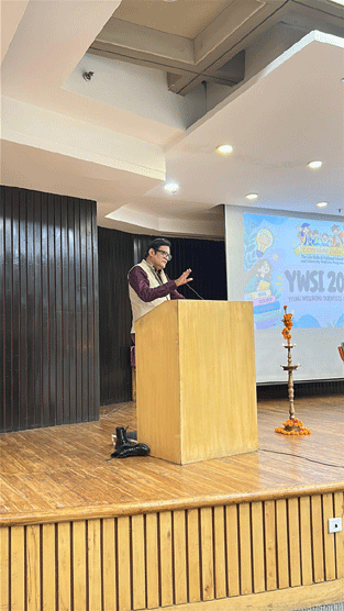 Expressions India: Youth Wellbeing Scientists of India (YWSI), India International Center, New Delhi - Click to Enlarge