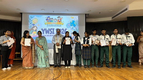 Expressions India: Youth Wellbeing Scientists of India (YWSI), India International Center, New Delhi - Click to Enlarge