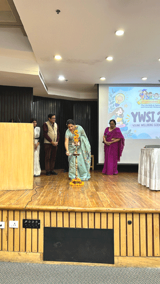 Expressions India: Youth Wellbeing Scientists of India (YWSI), India International Center, New Delhi - Click to Enlarge